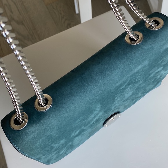 Emerald Suede Marc Jacobs Shoulder Bag - Picture 5 of 9